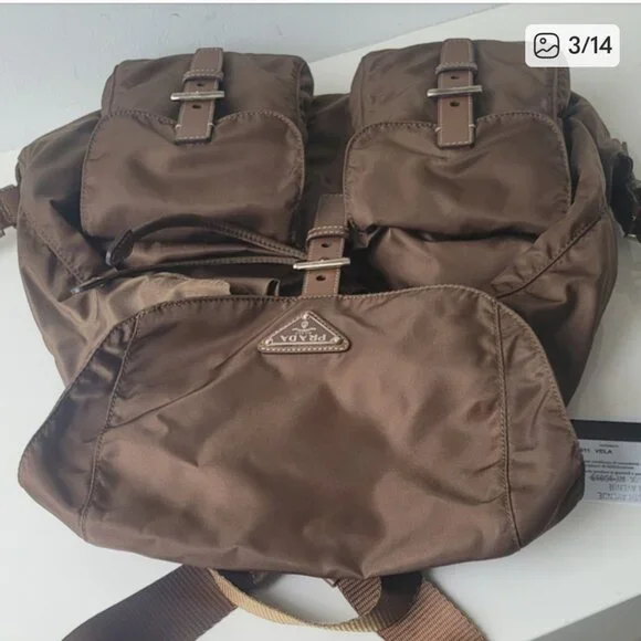 PRADA Copper Backpack - Picture 3 of 16